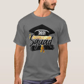 Abschluss Squad 2021, Abschluss 2021, Klasse 2 T-Shirt (Vorderseite)
