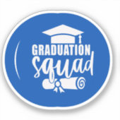 Abschluss Squad 2023 Aufkleber (Vorderseite)