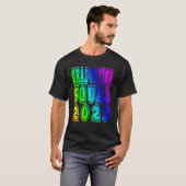 Abschluss Squad 2023 Regenbogen T-Shirt (Vorne ganz)