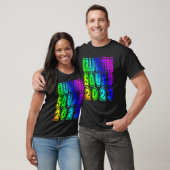 Abschluss Squad 2023 Regenbogen T-Shirt (Unisex)
