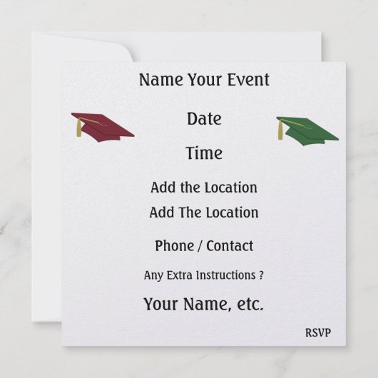 ABSCHLUSS - SRF EINLADUNG (Rückseite)