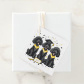 Abschluss Standard Poodle Hunde Geschenkanhänger (Beispiel)