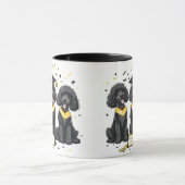 Abschluss Standard Poodle Hunde Tasse (Zentrum)