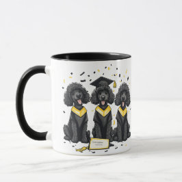 Abschluss Standard Poodle Hunde Tasse