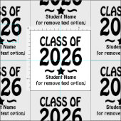 Abschluss Star Class 2026 Grad Stoff (Kachel)