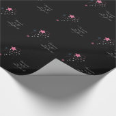 Abschluss Star, Geschenk, Packpapier (Ecke)