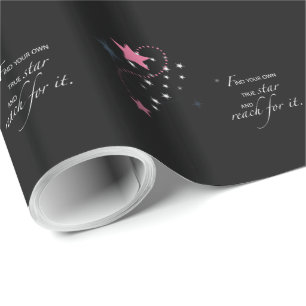 Abschluss Star, Geschenk, Packpapier