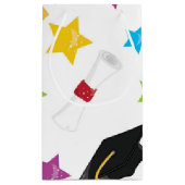 Abschluss Stars Kleine Geschenktüte (Rückseite)