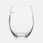 Abschluss Stemless Weinglas Ohne Stiel (Links)