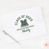 Abschluss Stickers Methacton High School, Custom (Umschlag)