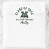 Abschluss Stickers Methacton High School, Custom (Tasche)