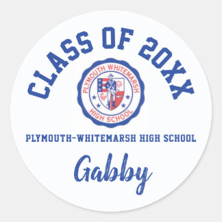 Abschluss Stickers Plymouth Whitemarsh High Schoo