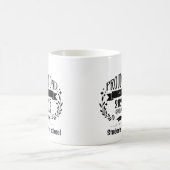 Abschluss, stolzer Papa-Moment Kaffeetasse (Mittel)
