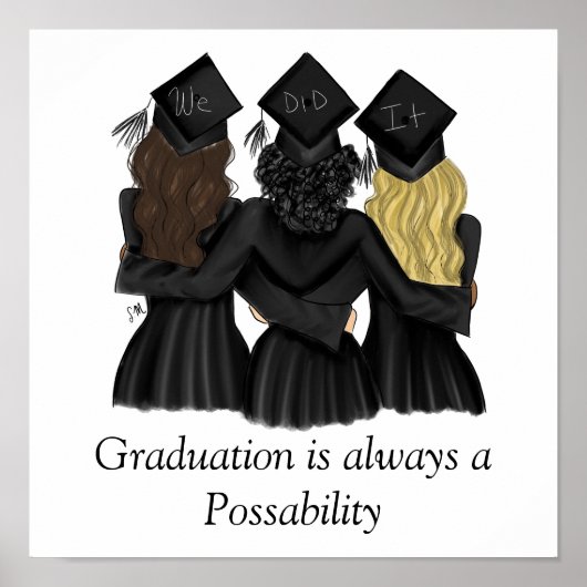 Abschluss Student Poster für Schulberater (Vorne)