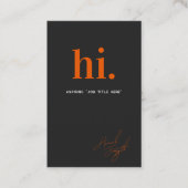 Abschluss Student School Networking Modern Visitenkarte (Vorderseite)