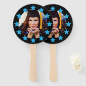 Abschluss Super Star Foto Fächer (Vorne und Hinten)