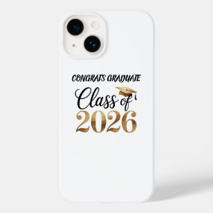 Abschluss-T-Shirt Geschenk Klasse 2026 Case-Mate iPhone 14 Hülle