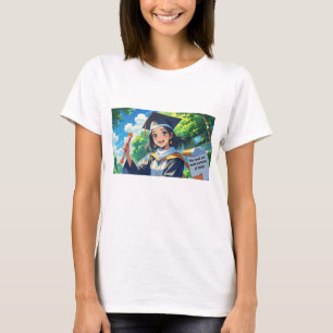 Abschluss-T-Shirt - Lustige Sprüche. T-Shirt
