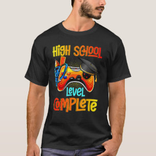 Abschluss T-Shirt Senior Gamer High School Grad