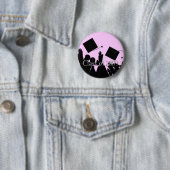 Abschluss T - Shirt und Geschenke Button (Beispiel)