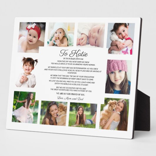 Abschluss Tag 10 Foto zu Tochter Fotoplatte (Seite)