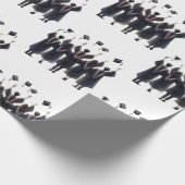 Abschluss Tag Geschenkpapier (Ecke)