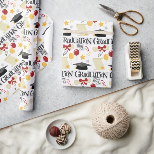Abschluss Tag Geschenkpapier (Kunsthandwerk)