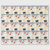 Abschluss Tag Geschenkpapier (Flach)