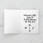 Abschluss-Tag Karte (Innenseite)