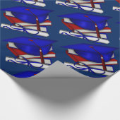 Abschluss-Tageskappen-Bücher u. Geschenkpapier (Ecke)