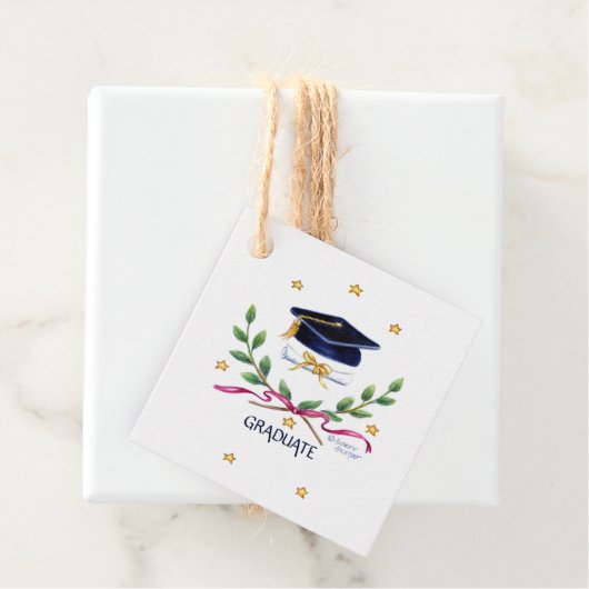 Abschluss Tags Siegesemblem Geschenkanhänger (Beispiel)