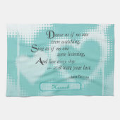 Abschluss-Tanz, Geschenk, Hannah Handtuch (Horizontal)