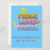 Abschluss-Tanzkarte Einladung (Rückseite)