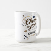 Abschluss Tasse - Elegantes Gold Cap (VorderseiteRechts)