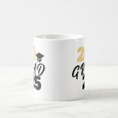 Abschluss Tasse, Jahr, Text, Klasse, Grad Kaffeetasse (Mittel)