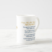 Abschluss-Tasse mit Meldung Porzellantasse (Vorderseite Rechts)