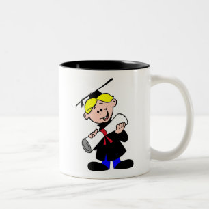 Abschluss-Tasse Zweifarbige Tasse