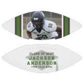 Abschluss Teamname Anpassbarer Foto-Keepsake Football (Paneele)