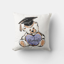 Abschluss Teddy Bear Throw Kissen