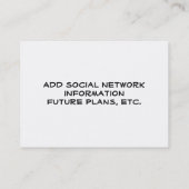 Abschluss teilen Blau aus Telefonnummerkarte (Rückseite)