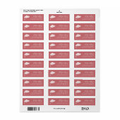 Abschluss Thema Grad Cap Doodle Blush Pink (Vorne)
