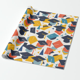 Abschluss-Thema Umpackpapier Geschenkpapier