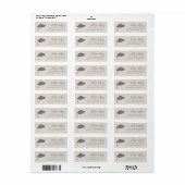 Abschluss Theme Grad Cap Doodle Sand Beige (Vorne)