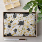 Abschluss Theme Stars und Cap  Seidenpapier (Geschenk)