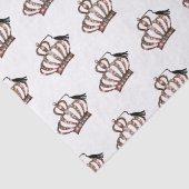 Abschluss "Tiara" Seidenpapier (Detail)