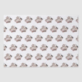 Abschluss "Tiara" Seidenpapier (Vorderseite)