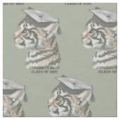 Abschluss Tiger Fabric Stoff (Nahaufnahme)