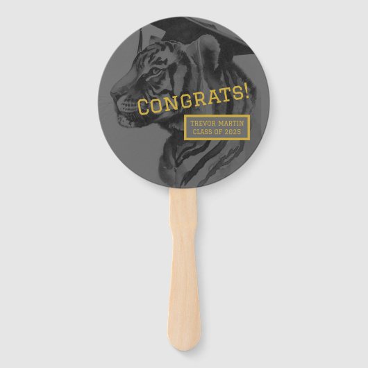 Abschluss Tiger Fächer (Vorderseite)