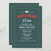 Abschluss Time Einladung (Vorne/Hinten)