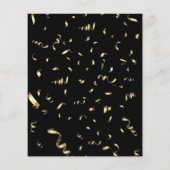 Abschluss-Tipp Keepake-Karte | Schwarzes Gold (Rückseite)